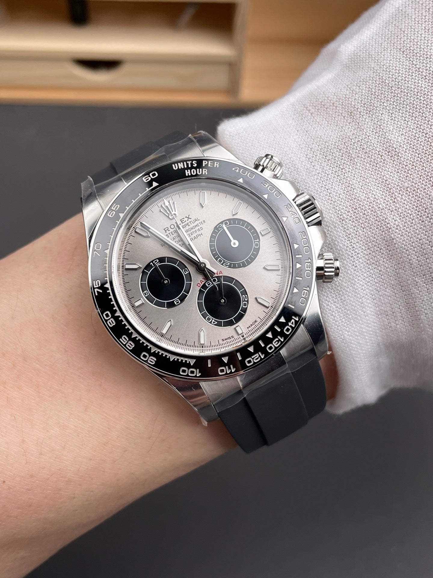 Rolex watch 灰迪 水泥灰/40mm/丹东4131机