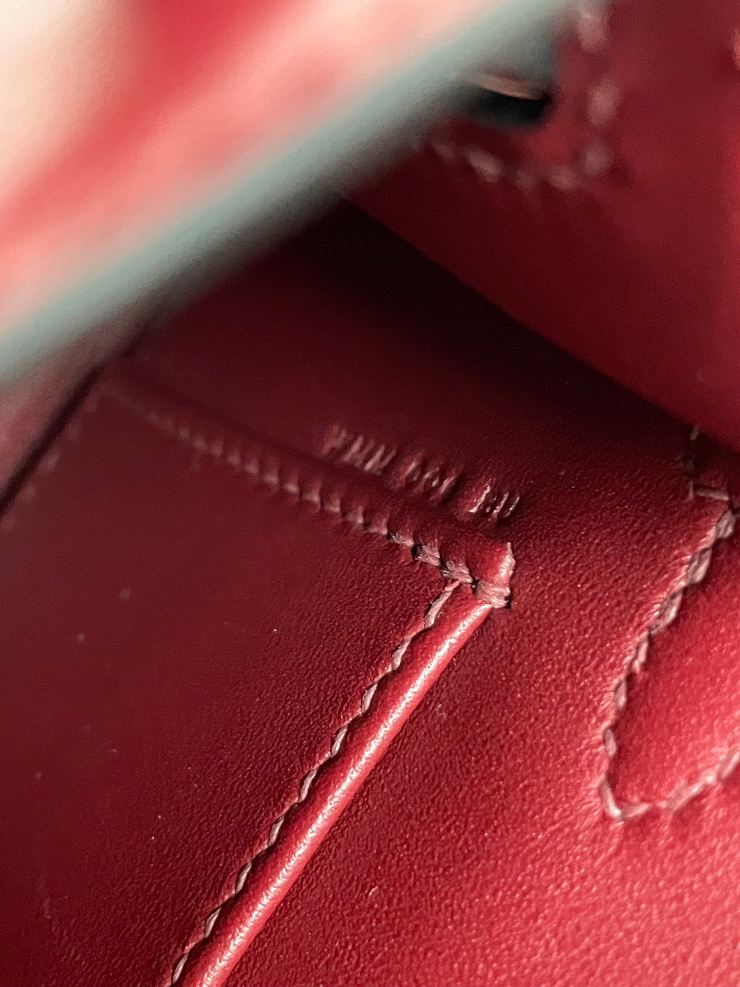 Hermes Mini Kelly 19cm 55/爱马仕红/Rouge H Box leather Palladium hardware