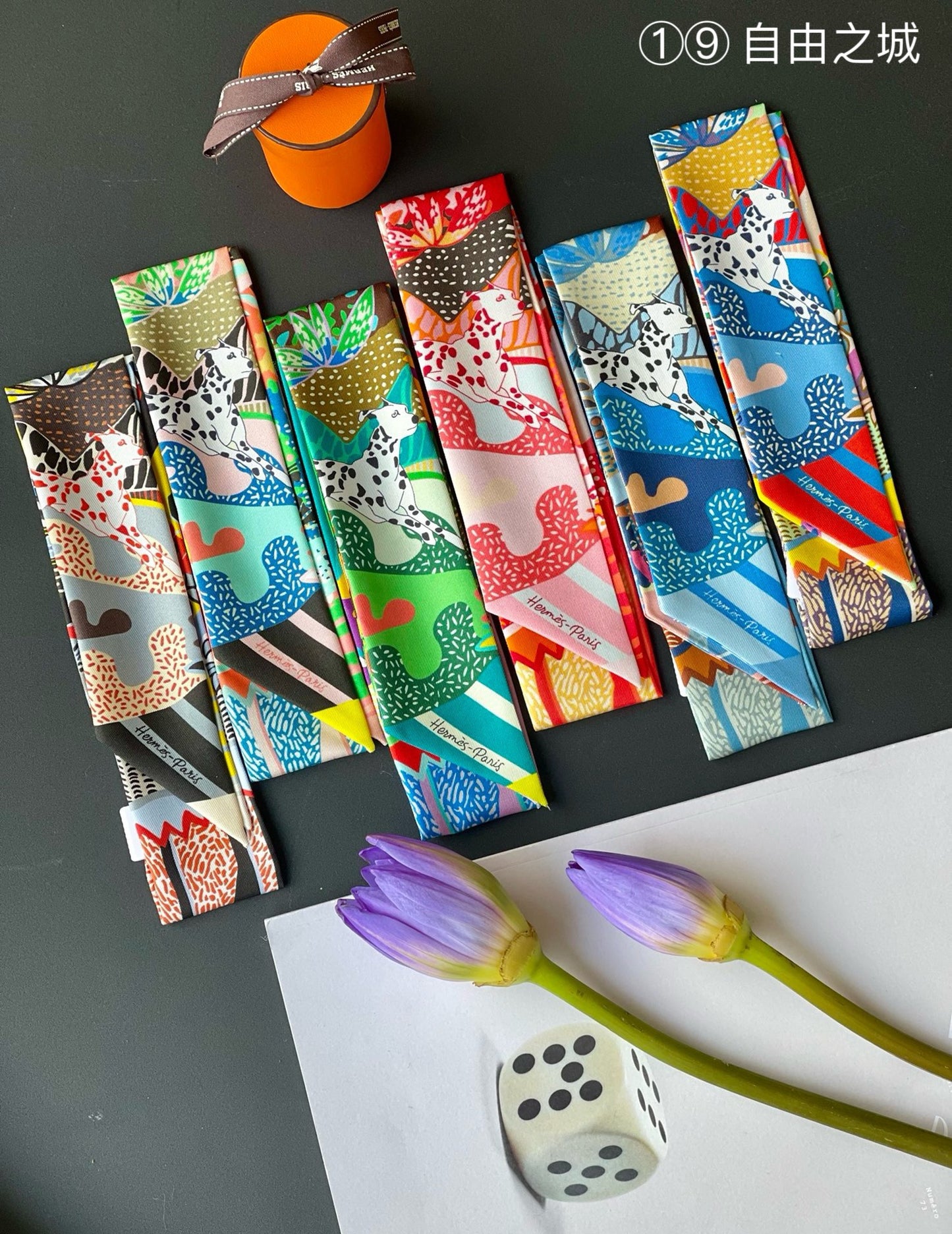 Hermes Twilly Silk scarf a lot of colours and styles to choose from