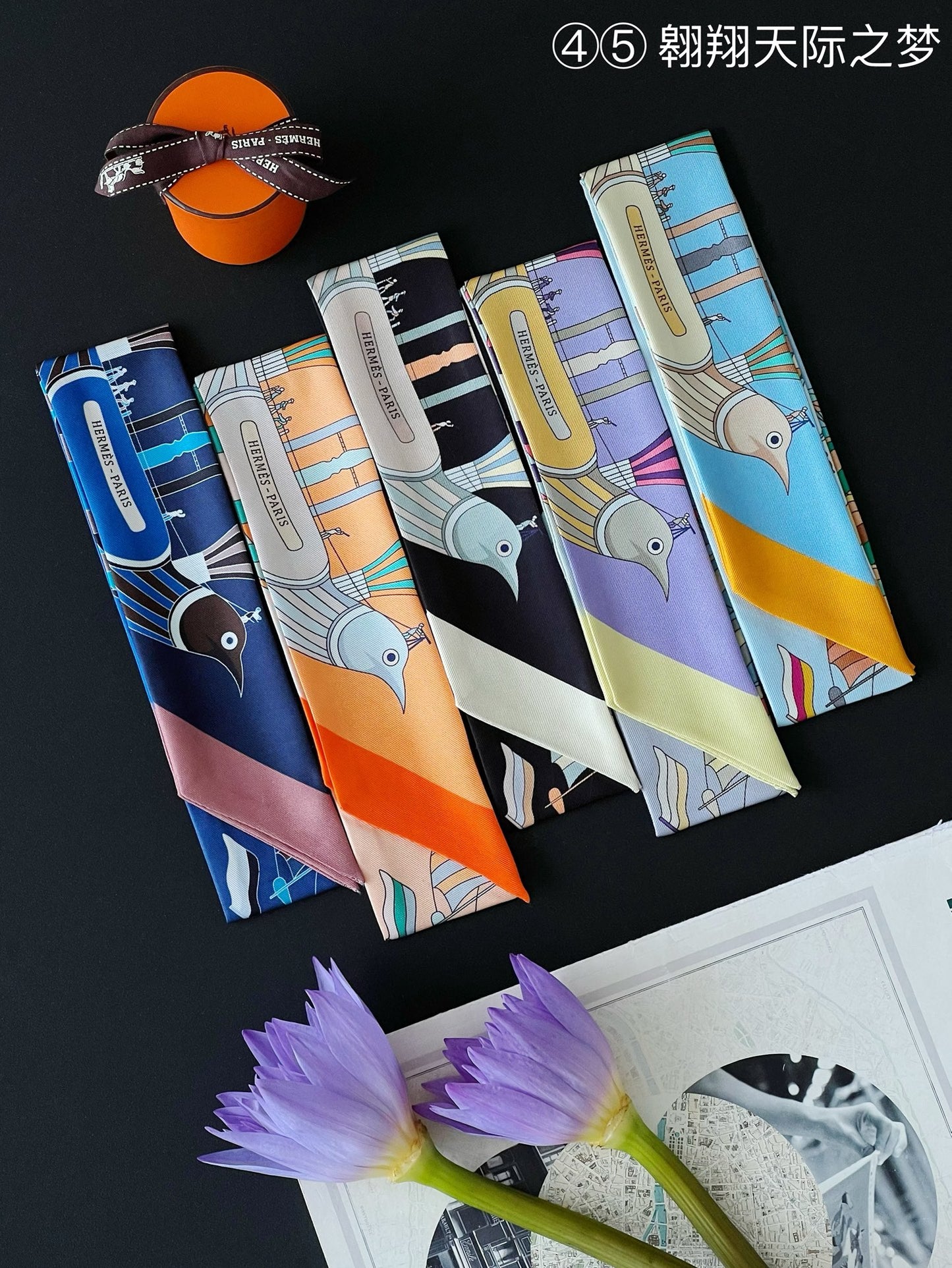 Hermes Twilly Silk scarf a lot of colours and styles to choose from