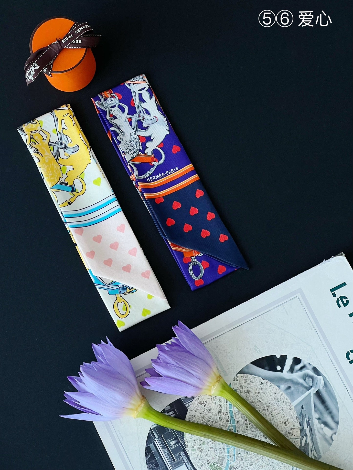 Hermes Twilly Silk scarf a lot of colours and styles to choose from