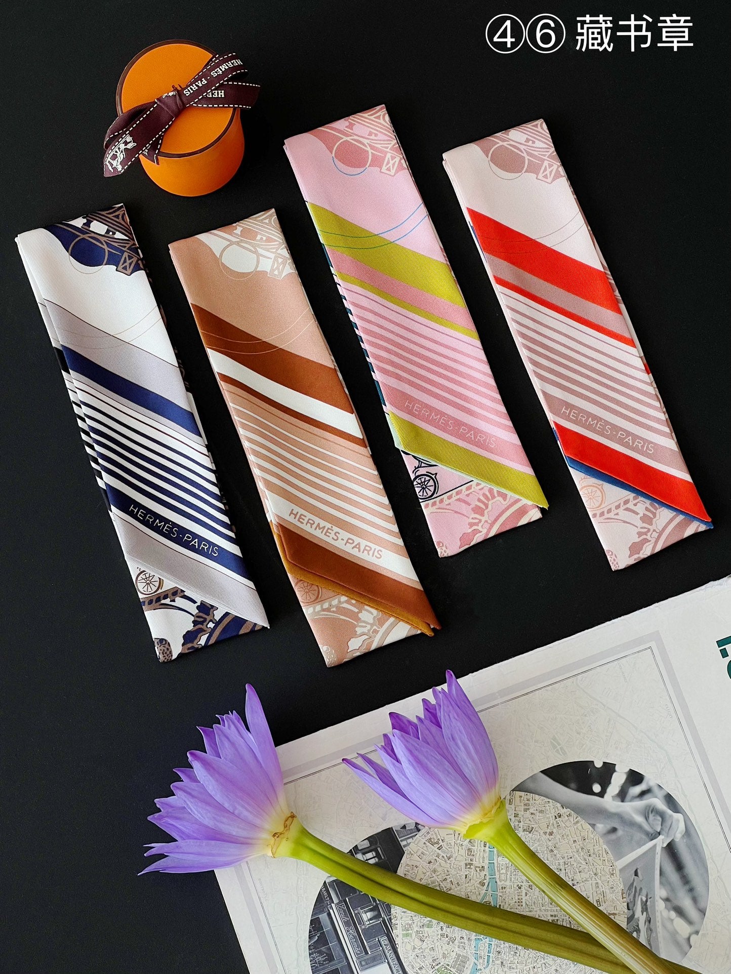 Hermes Twilly Silk scarf a lot of colours and styles to choose from