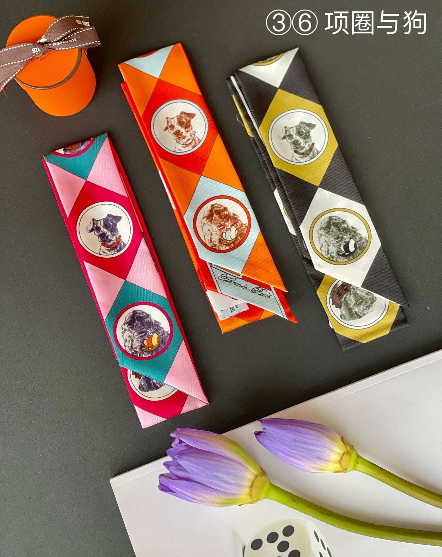 Hermes Twilly Silk scarf a lot of colours and styles to choose from