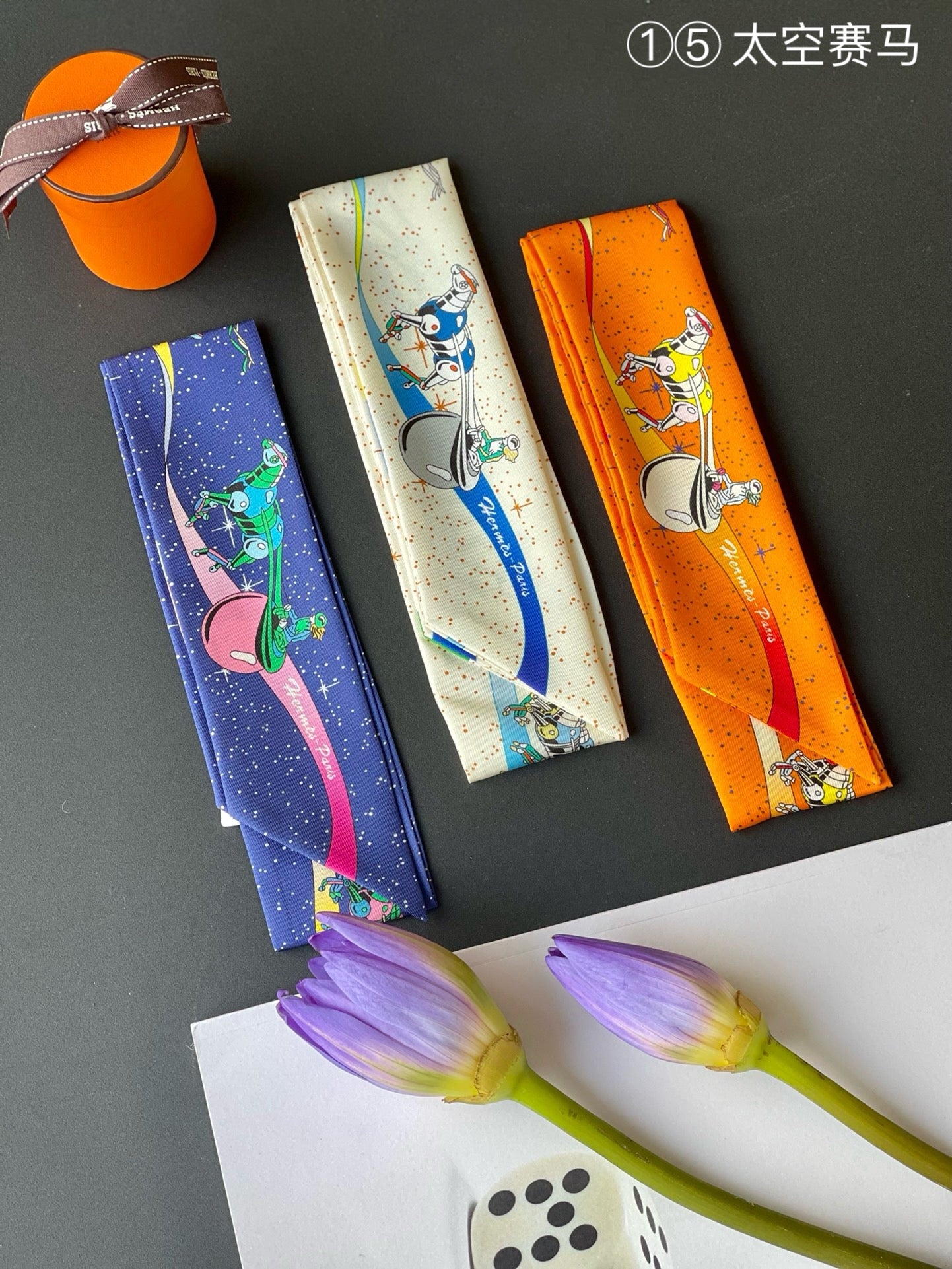 Hermes Twilly Silk scarf a lot of colours and styles to choose from