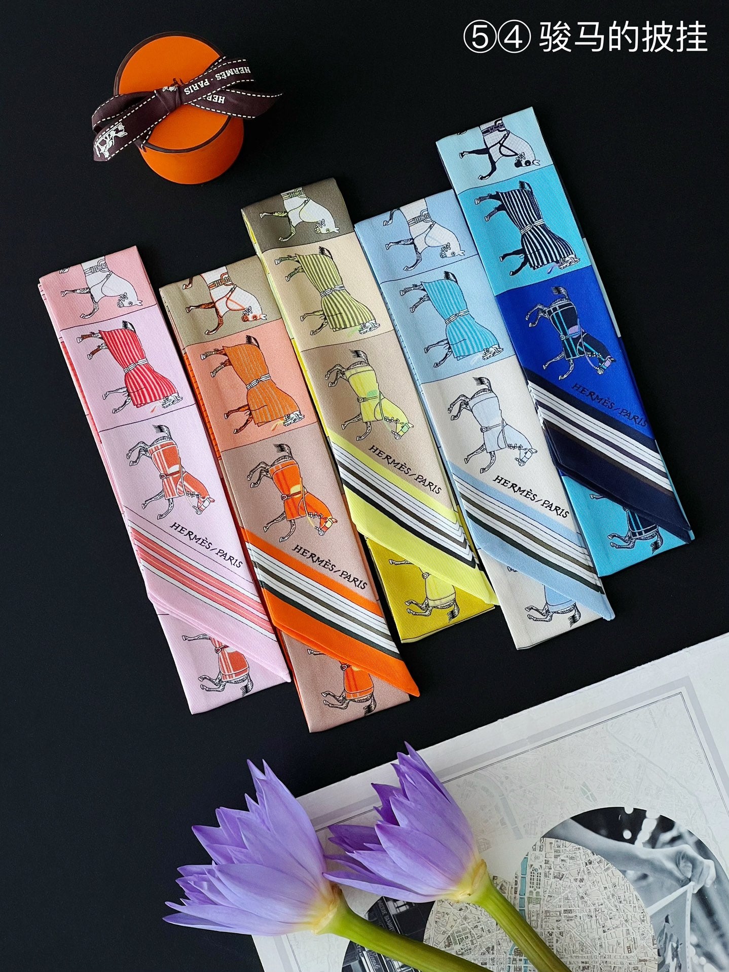 Hermes Twilly Silk scarf a lot of colours and styles to choose from