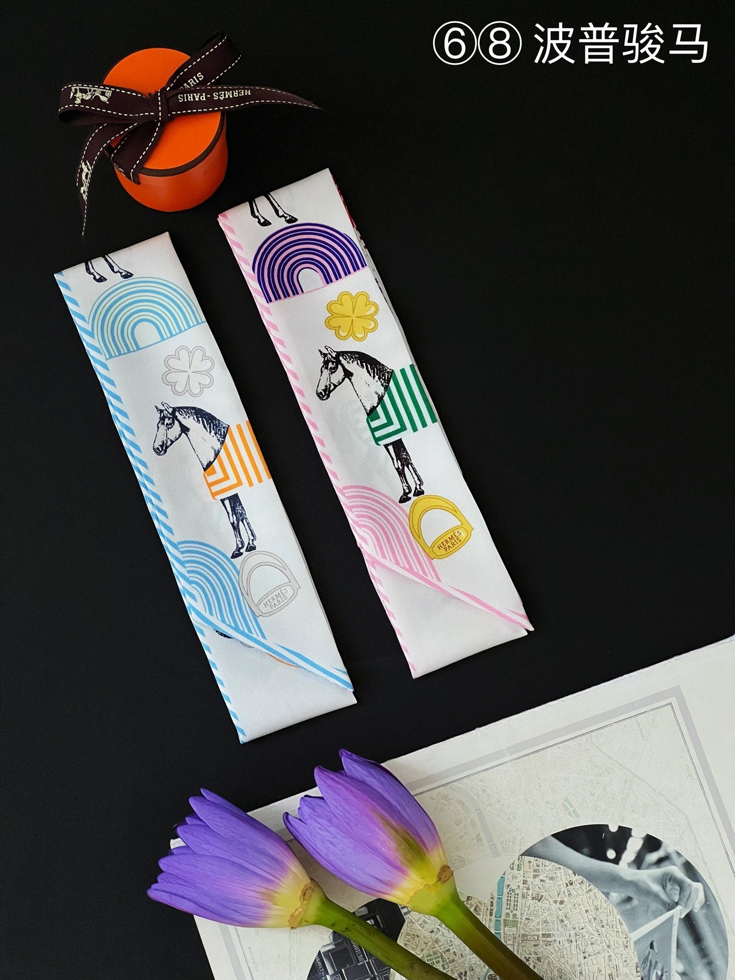 Hermes Twilly Silk scarf a lot of colours and styles to choose from