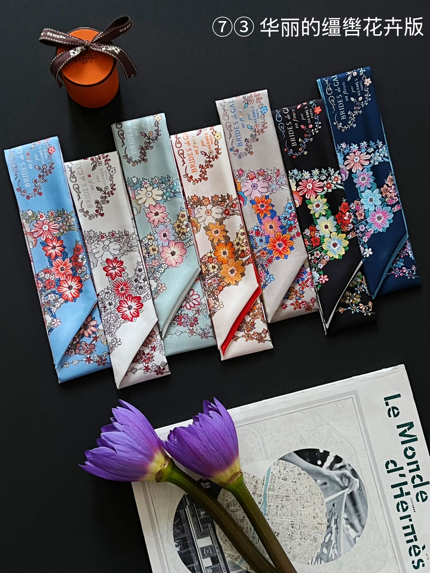 Hermes Twilly Silk scarf a lot of colours and styles to choose from