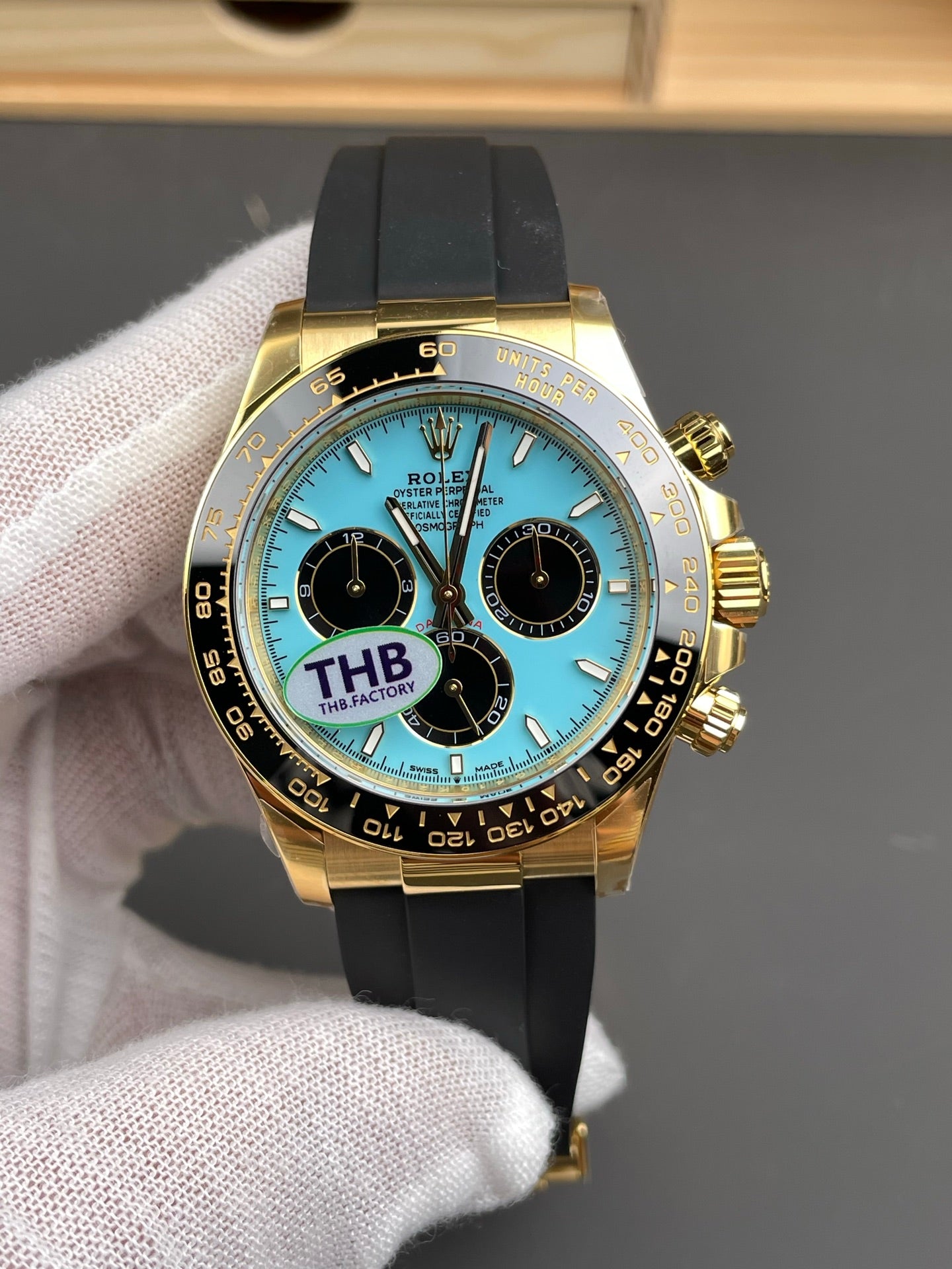 Rolex watch 蒂芙尼蓝/40mm/4131机