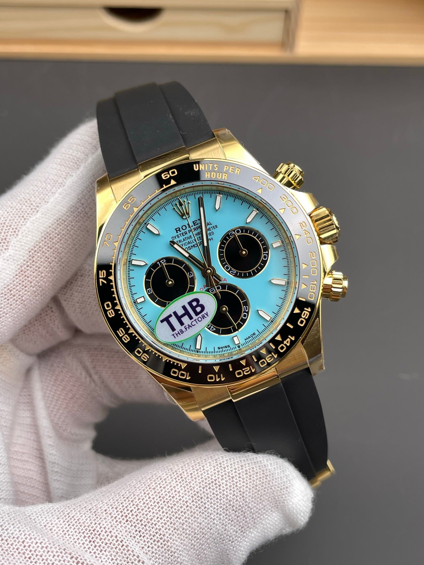 Rolex watch 蒂芙尼蓝/40mm/4131机