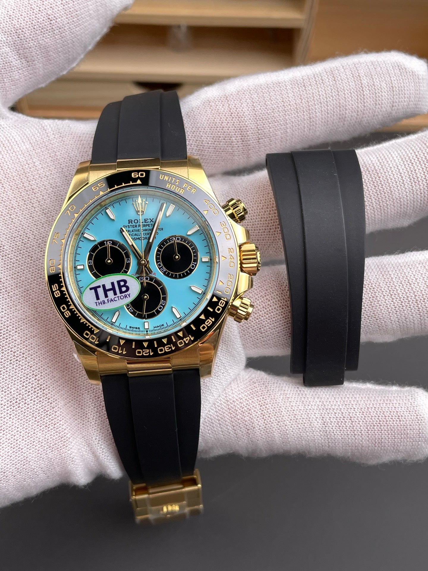 Rolex watch 蒂芙尼蓝/40mm/4131机