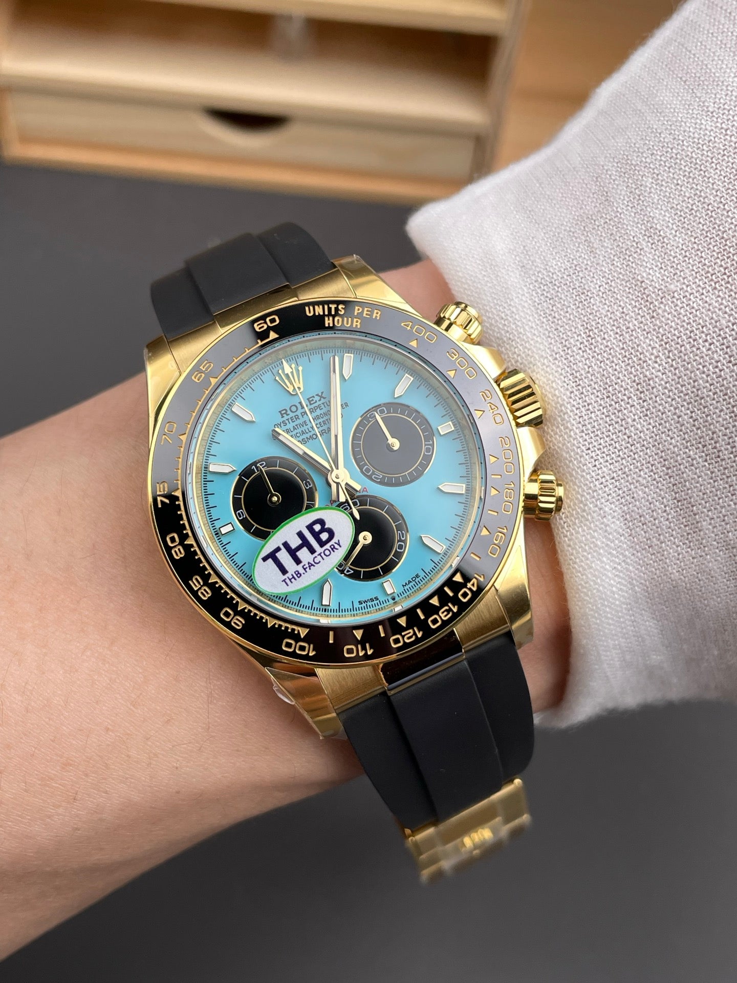 Rolex watch 蒂芙尼蓝/40mm/4131机