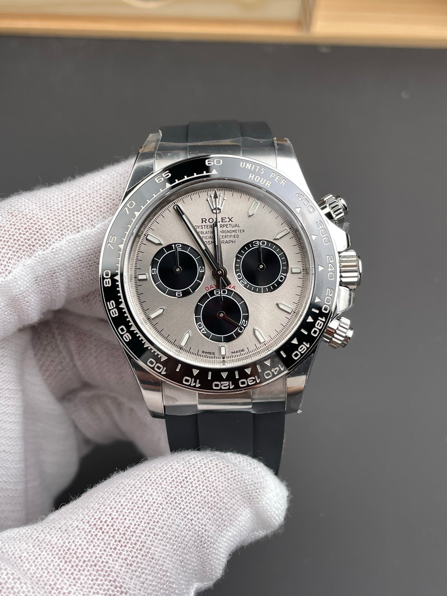 Rolex watch 灰迪 水泥灰/40mm/丹东4131机
