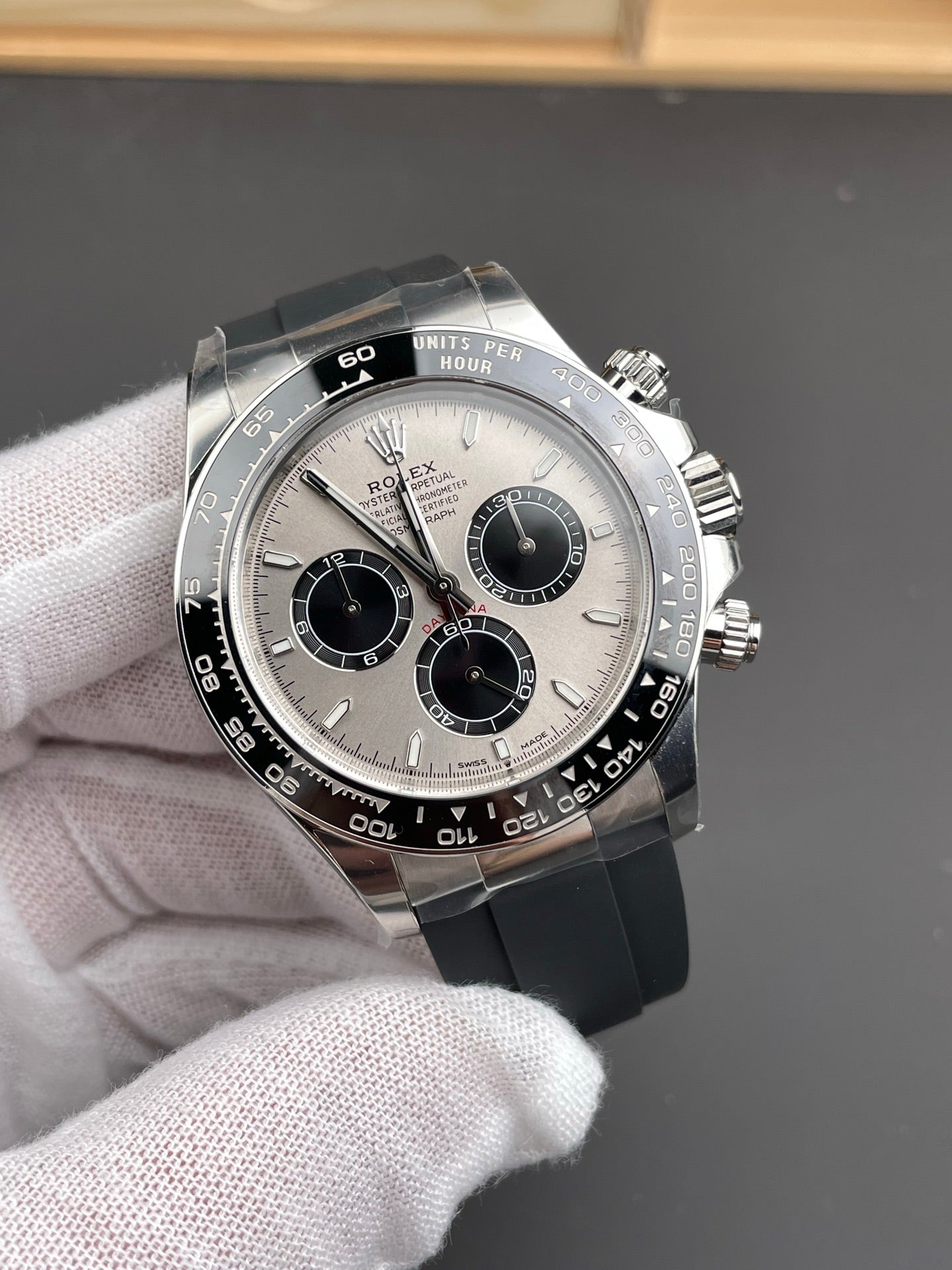 Rolex watch 灰迪 水泥灰/40mm/丹东4131机