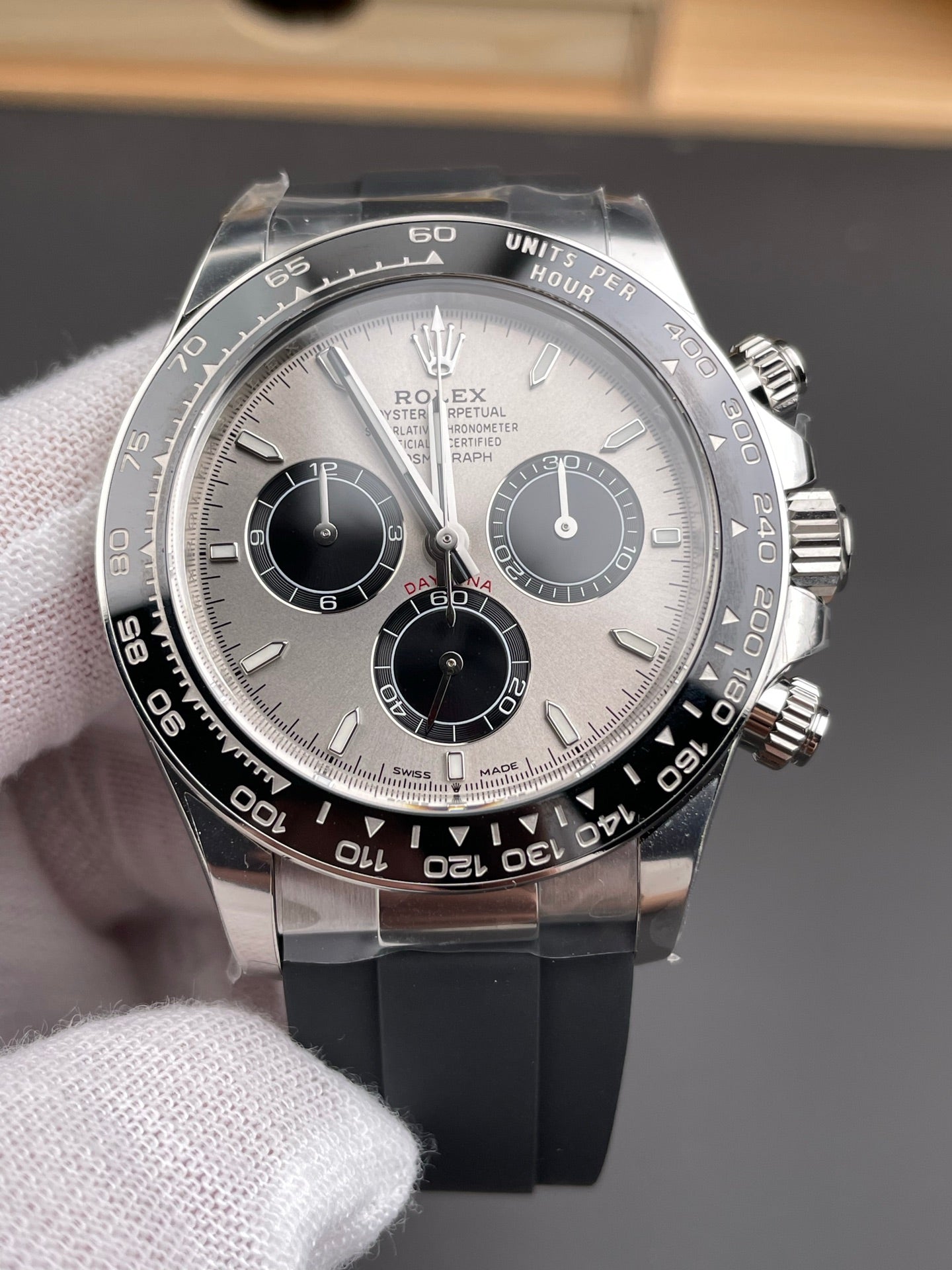 Rolex watch 灰迪 水泥灰/40mm/丹东4131机