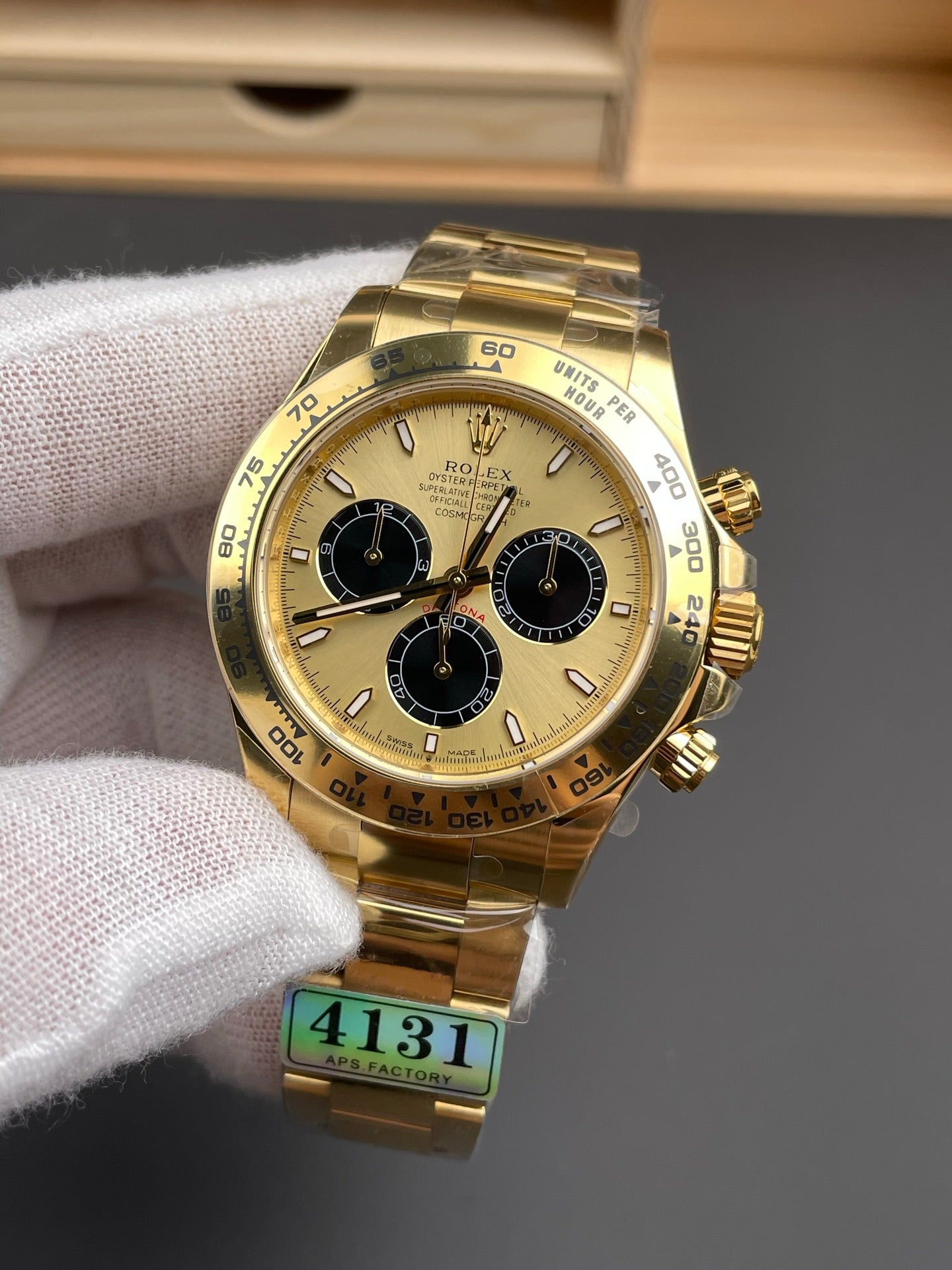 Rolex APS 余文乐同款 全金迪/40mm/4131机
