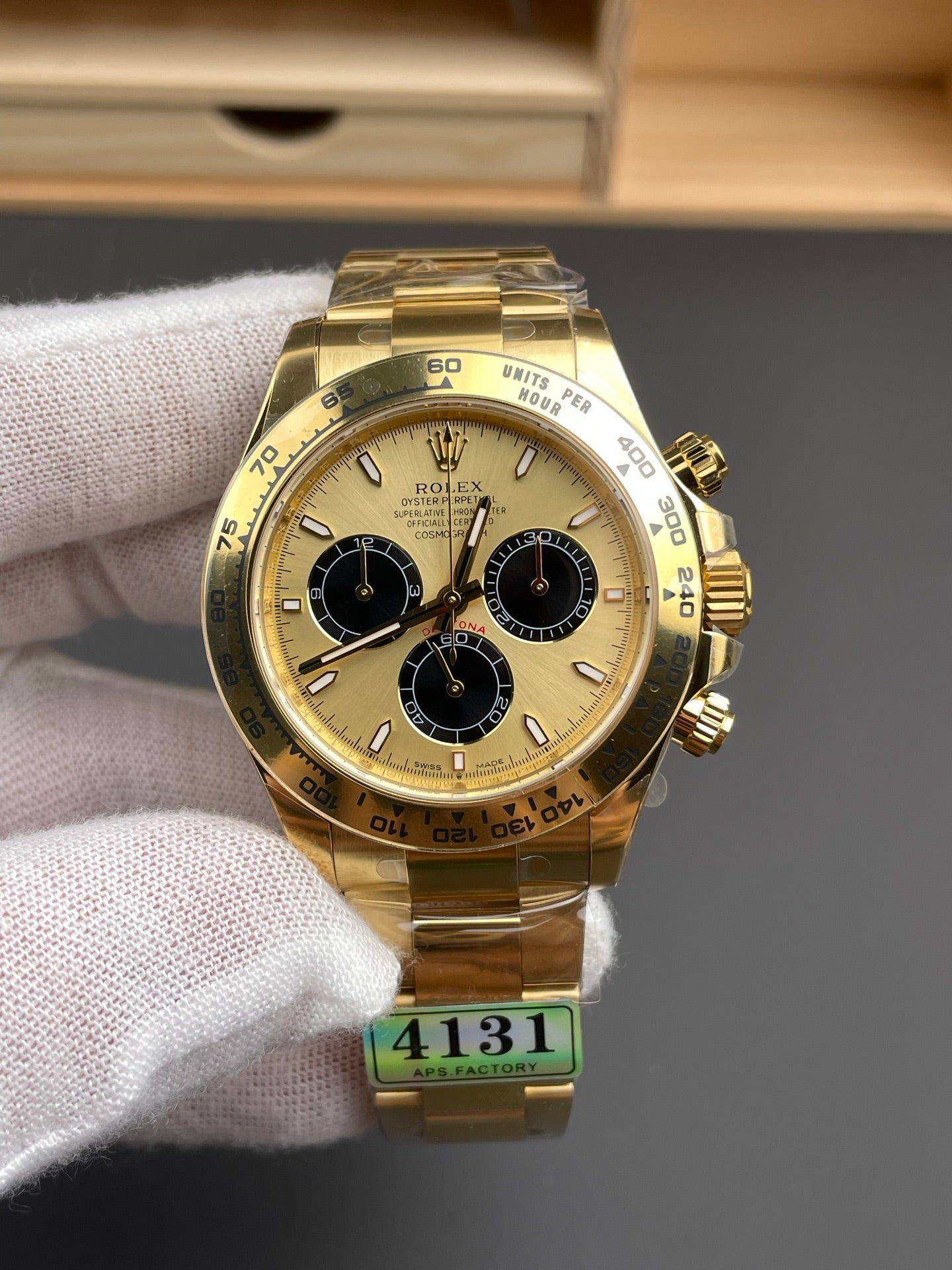 Rolex APS 余文乐同款 全金迪/40mm/4131机