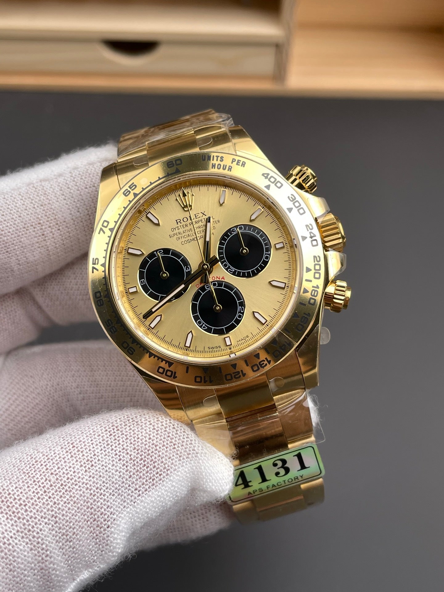 Rolex APS 余文乐同款 全金迪/40mm/4131机