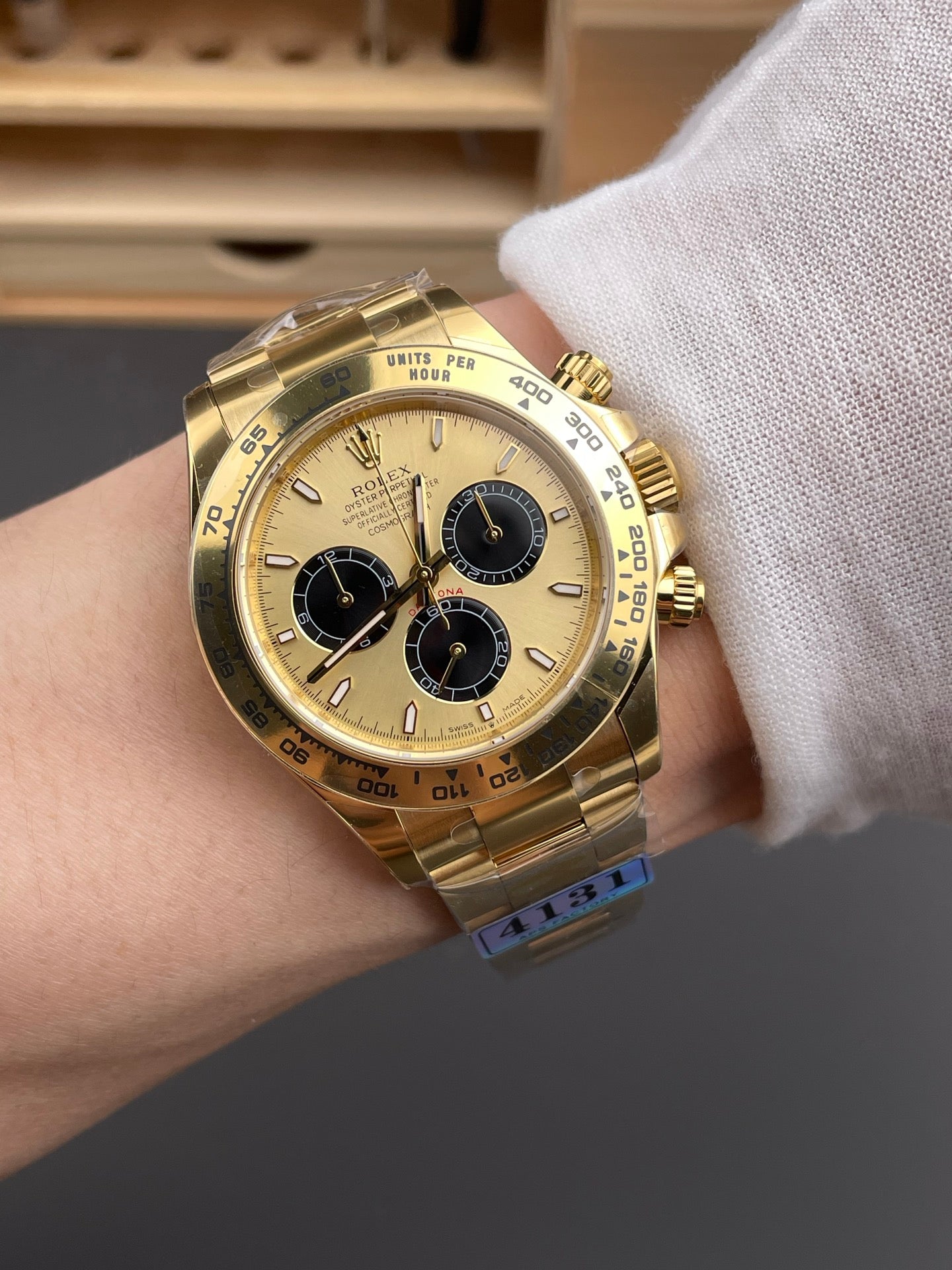 Rolex APS 余文乐同款 全金迪/40mm/4131机