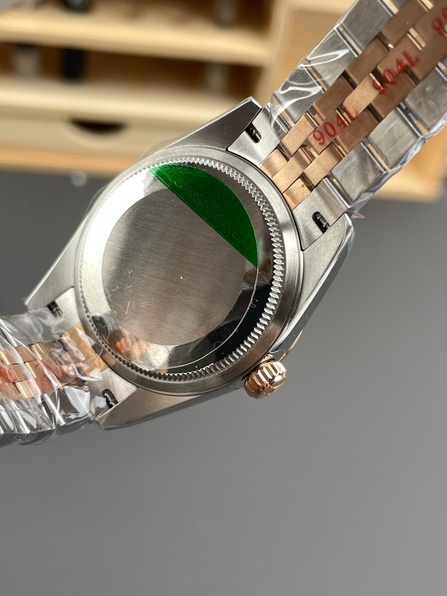 Rolex 间玫金日志 香槟罗马/31mm/2236机