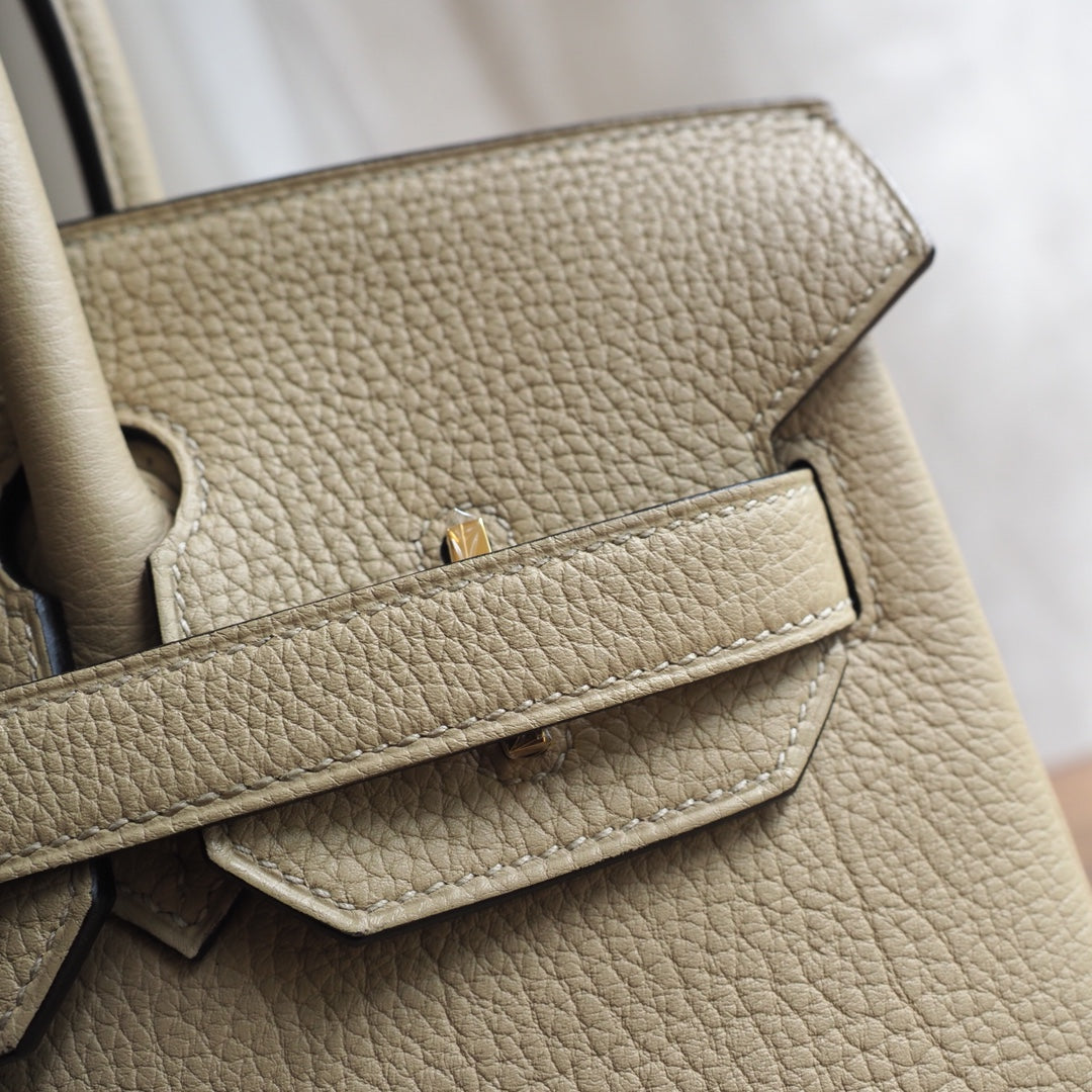Hermes Birkin 30cm S2/Trench风衣灰 Togo leather Gold hardware
