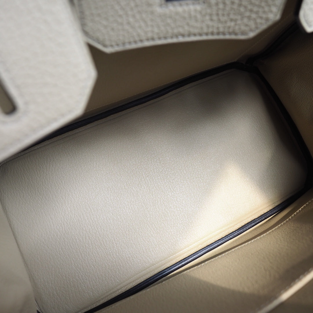 Hermes Birkin 30cm S2/Trench风衣灰 Togo leather Gold hardware