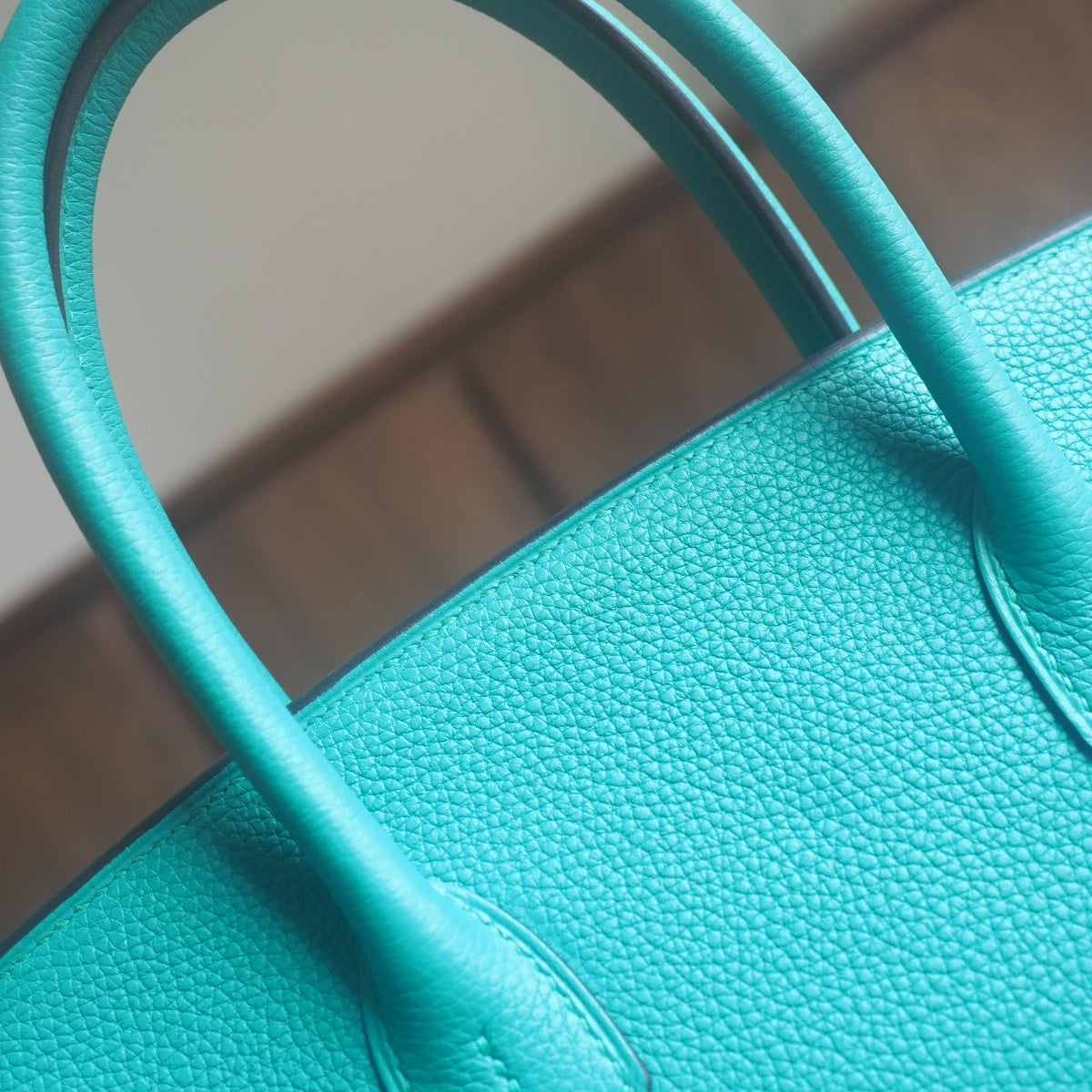 Hermes Birkin 30cm U1/Vert Veronese维罗纳绿 Togo leather Palladium hardware