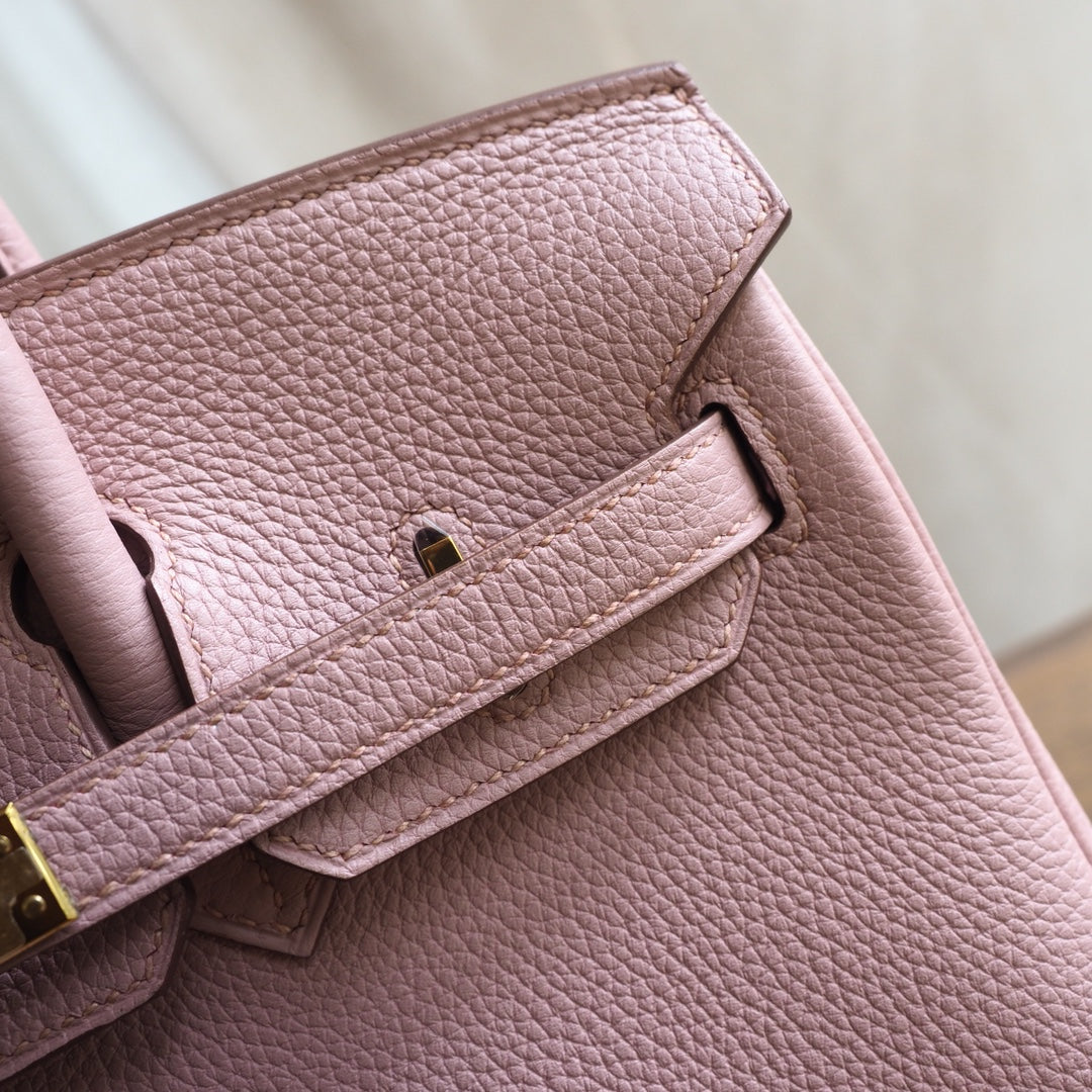 Hermes Birkin 25cm 4W/紫藤色/Glycine Togo leather Gold hardware