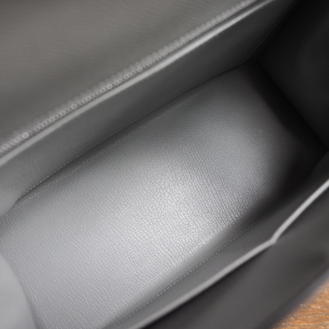 Hermes Kelly 28cm 4Z/海鸥灰/Gris mouette Epsom leather Palladium hardware