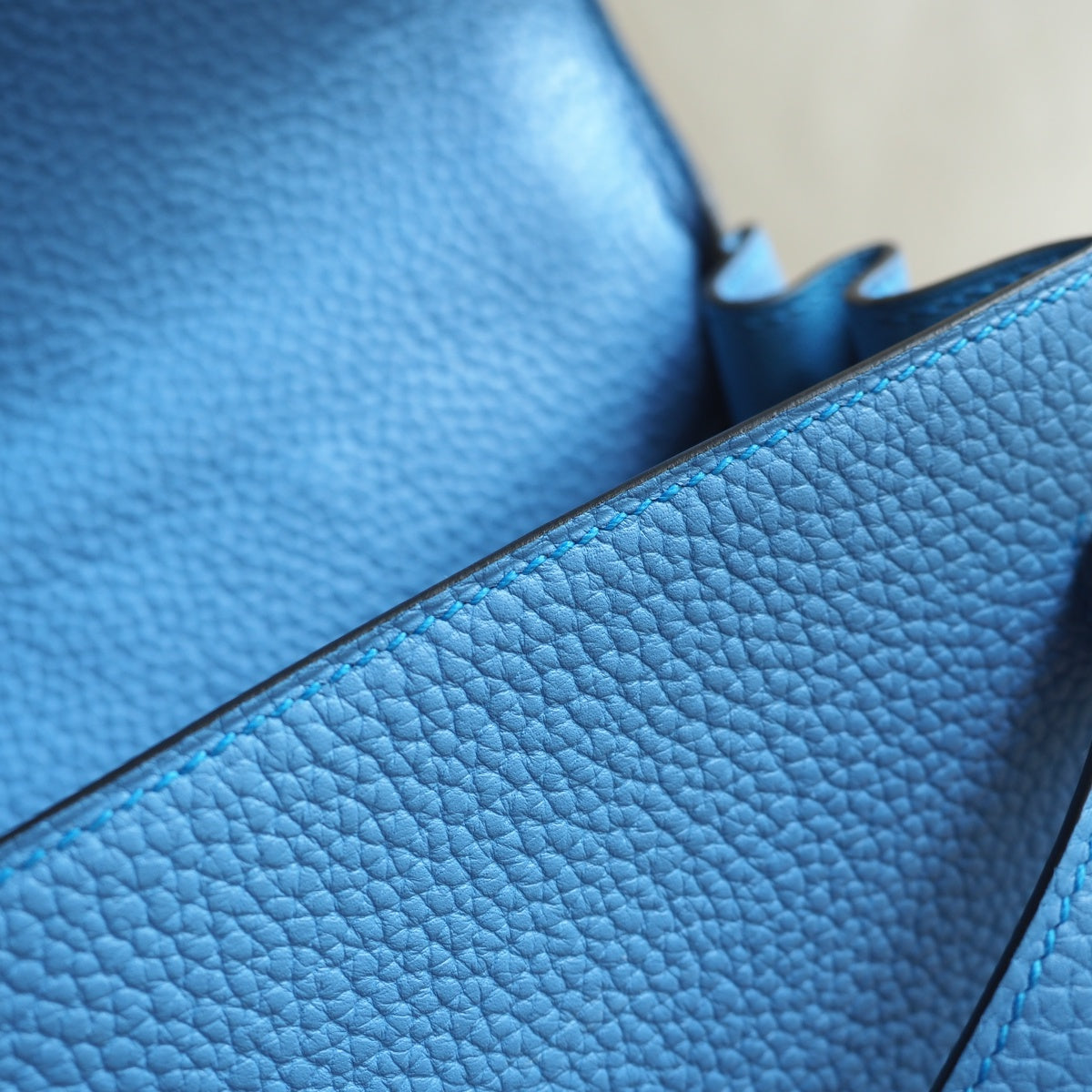 Hermes Kelly 35cm 2T/天堂蓝/Blue paradise Togo leather Gold hardware