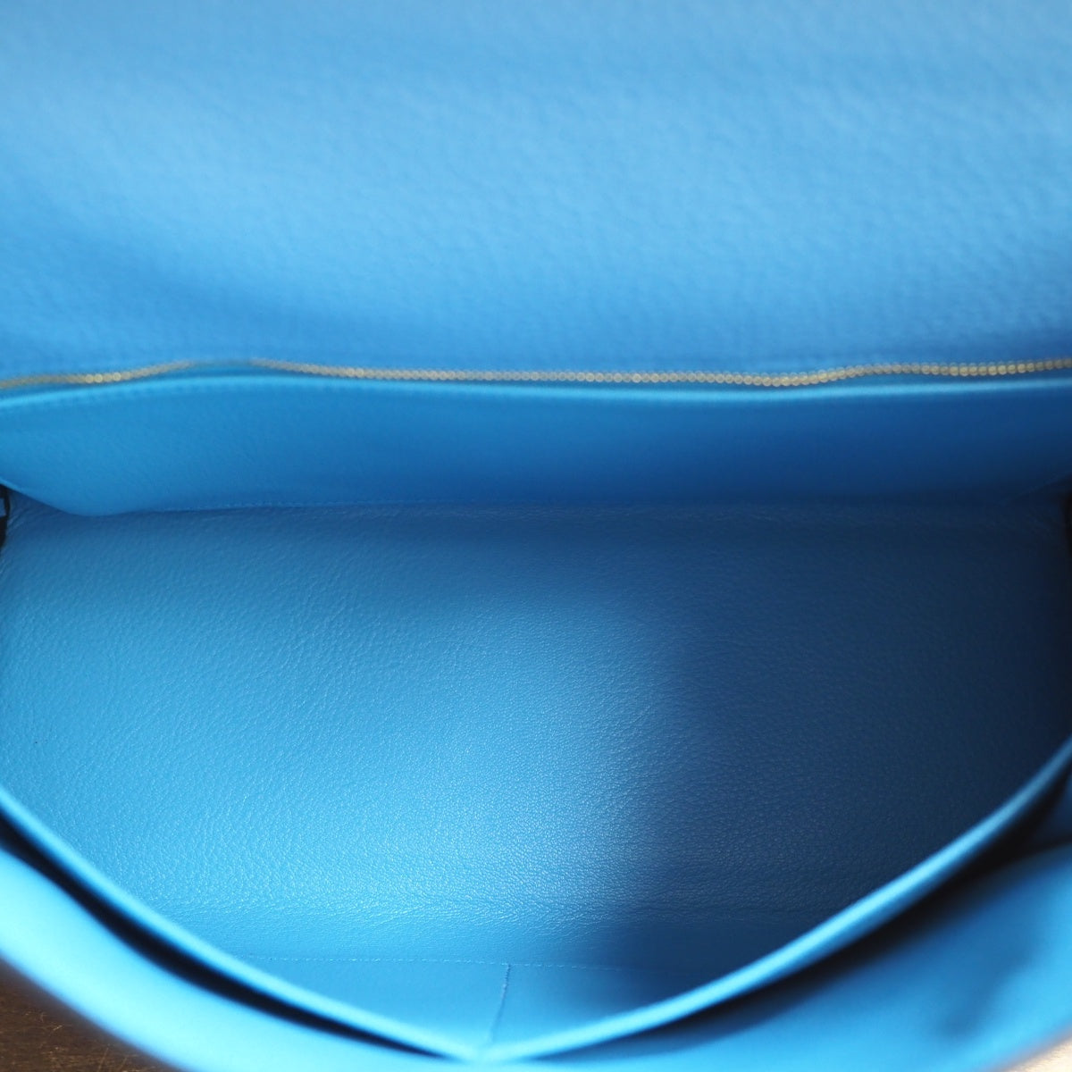 Hermes Kelly 35cm 2T/天堂蓝/Blue paradise Togo leather Gold hardware