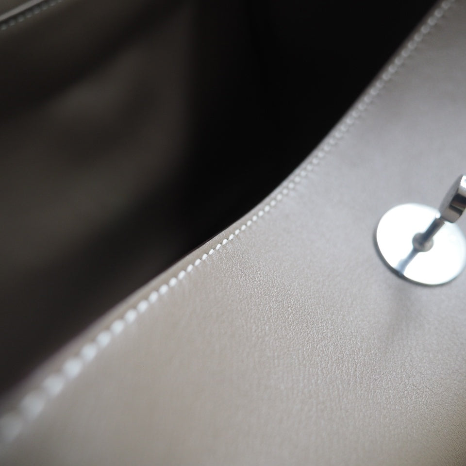 Hermes Lindy 30cm 18/大象灰/EtouPe Swift leather Palladium hardware
