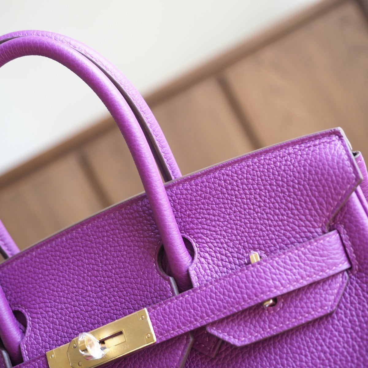 Hermes Birkin 30cm P9/海葵紫/Anemone Togo leather Gold hardware