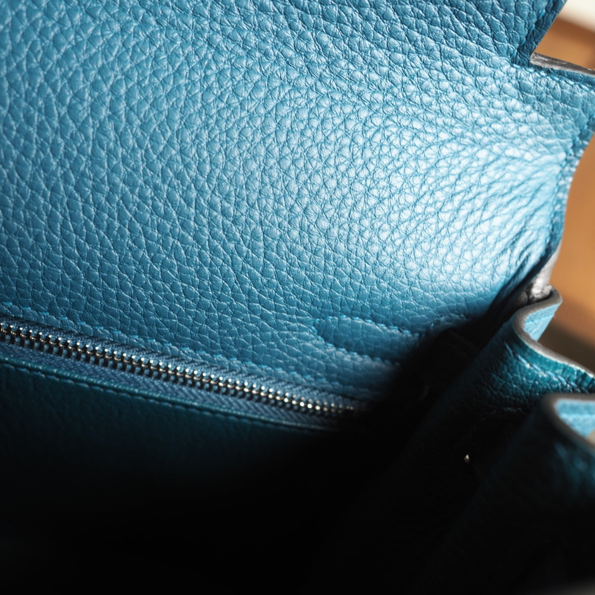 Hermes Kelly 25cm W0/博斯普鲁斯绿/Vert bosphore Togo leather Palladium hardware