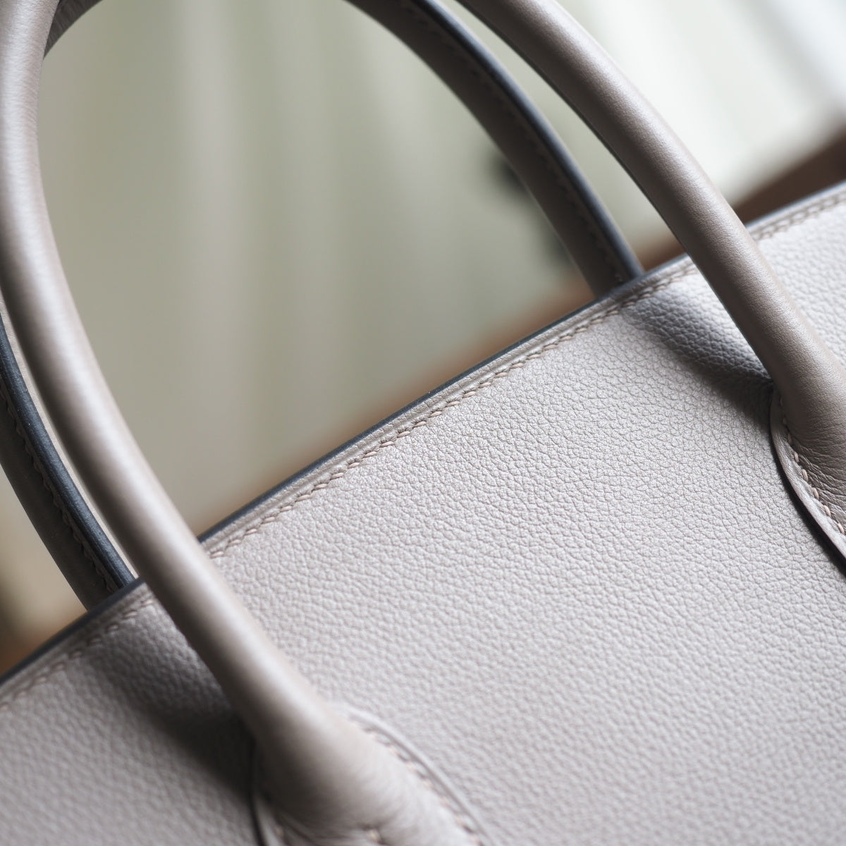 Hermes Birkin 30cm M8/沥青灰/Gris AsPhalte Evercolor leather Gold hardware