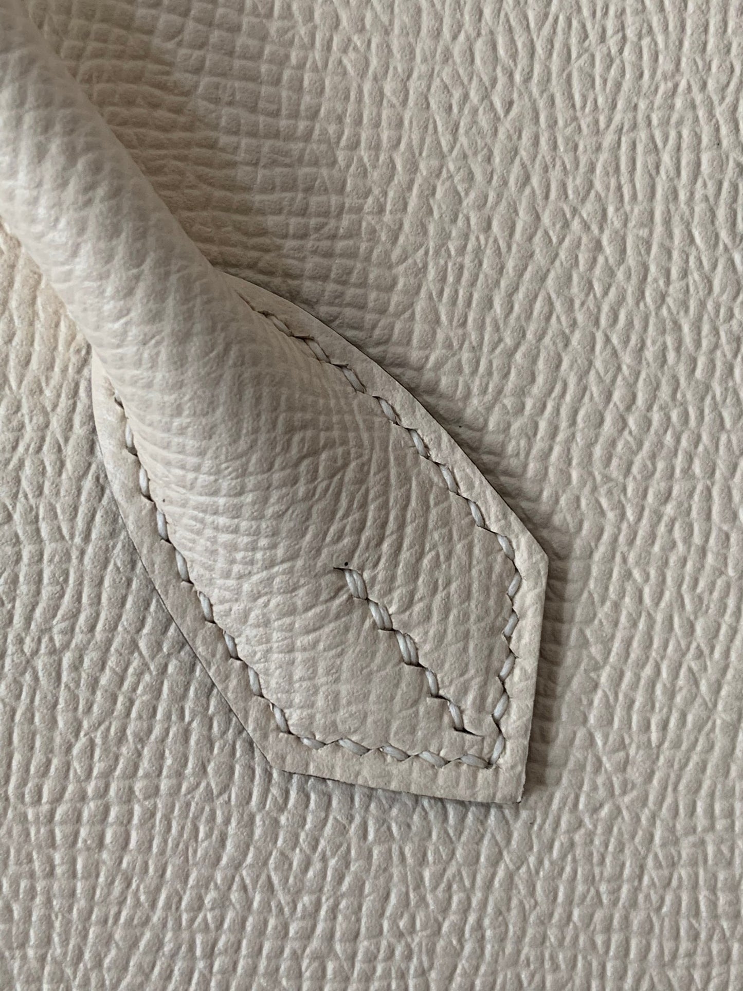 Hermes Sellier Birkin 25cm 12/奶油白/Nata Epsom leather Gold hardware