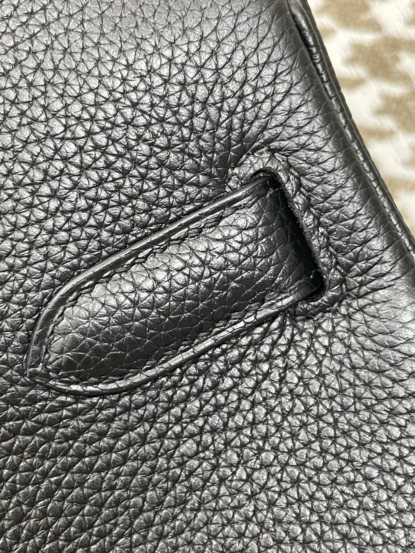 Hermes Birkin 30cm 89/黑色/Noir Togo leather Palladium hardware
