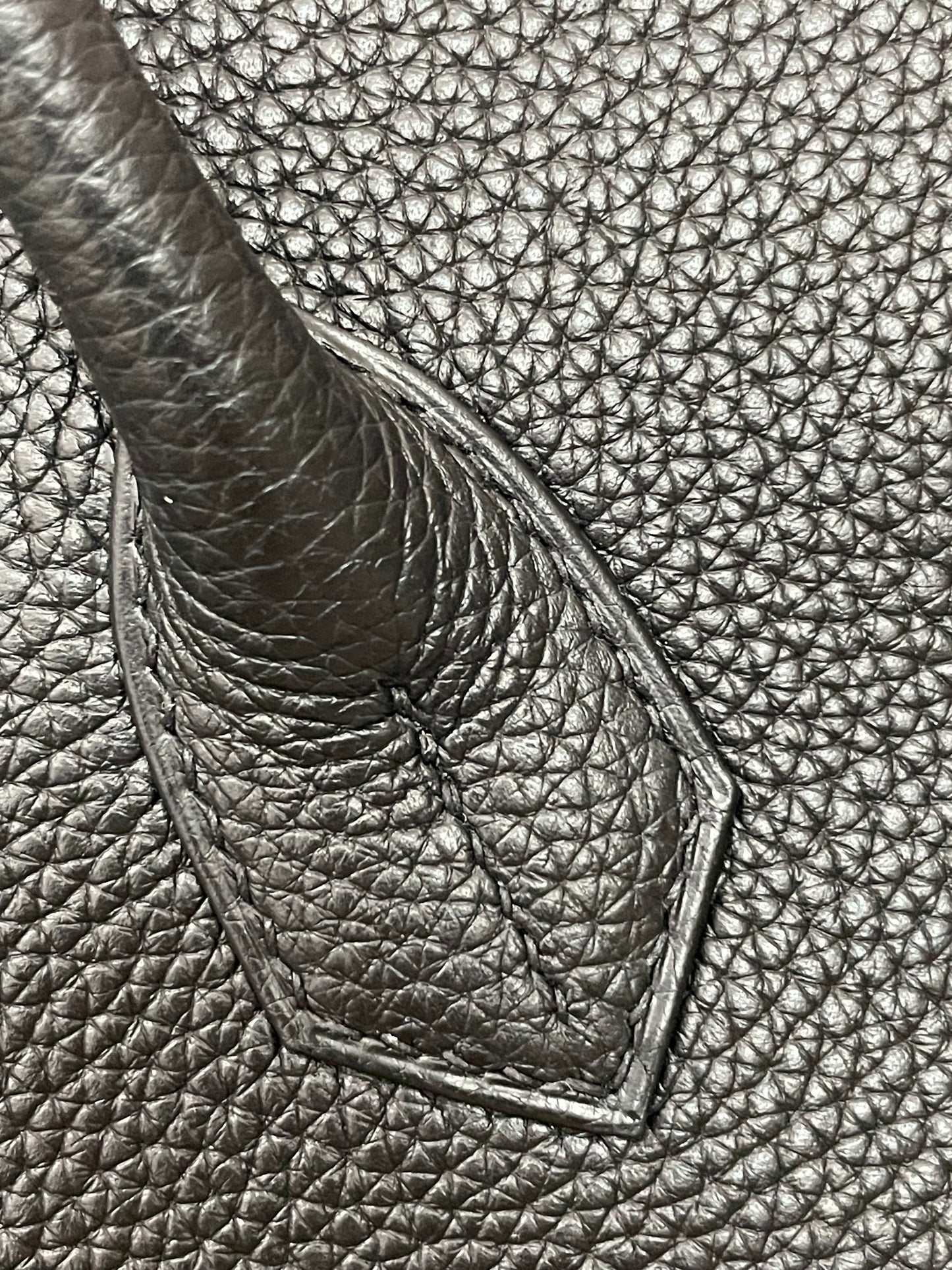Hermes Birkin 30cm 89/黑色/Noir Togo leather Palladium hardware
