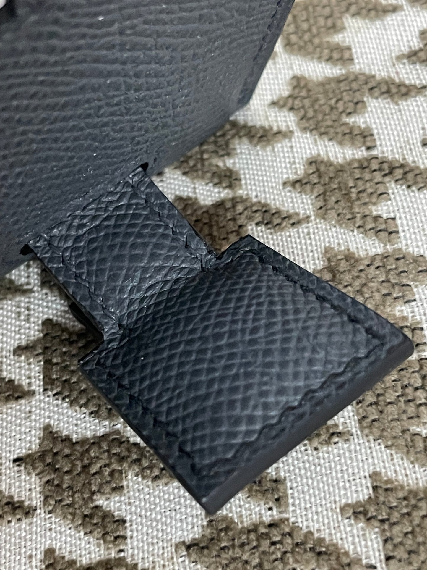 Hermes Kelly Doll 20cm 88/石墨灰/Graphite Epsom leather Palladium hardware