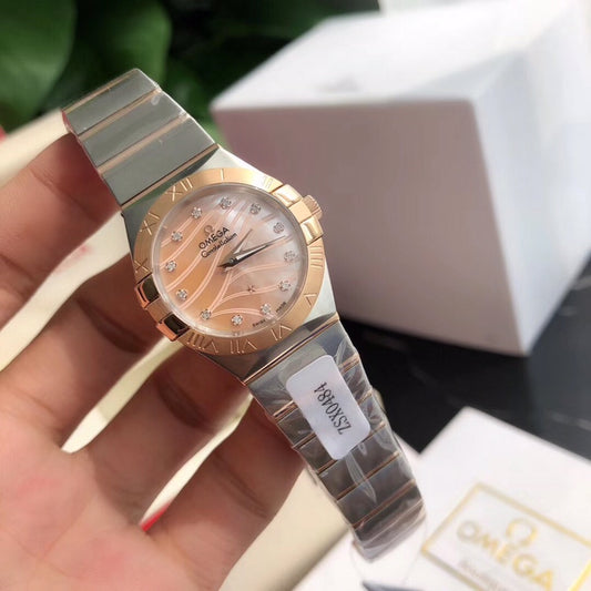 Omega watch 星座系列石英女表 表盘直径27mm