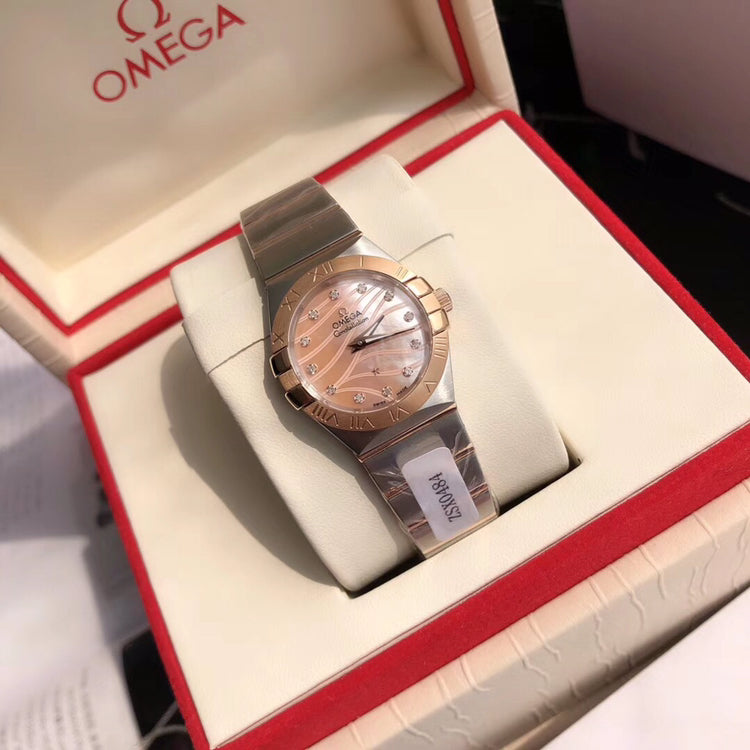 Omega watch 星座系列石英女表 表盘直径27mm