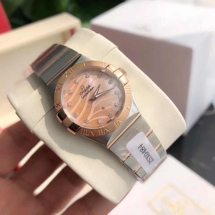 Omega watch 星座系列石英女表 表盘直径27mm