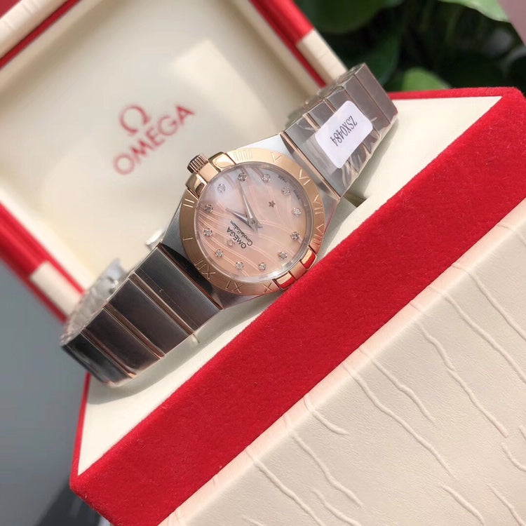 Omega watch 星座系列石英女表 表盘直径27mm