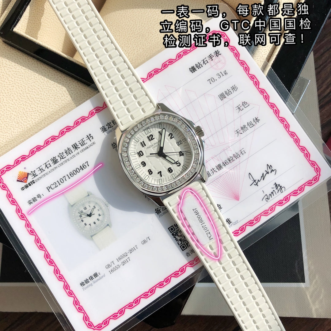 Patek Philippe watch 百达翡丽 4个颜色可选 表盘镶嵌46颗 vs1.8真钻