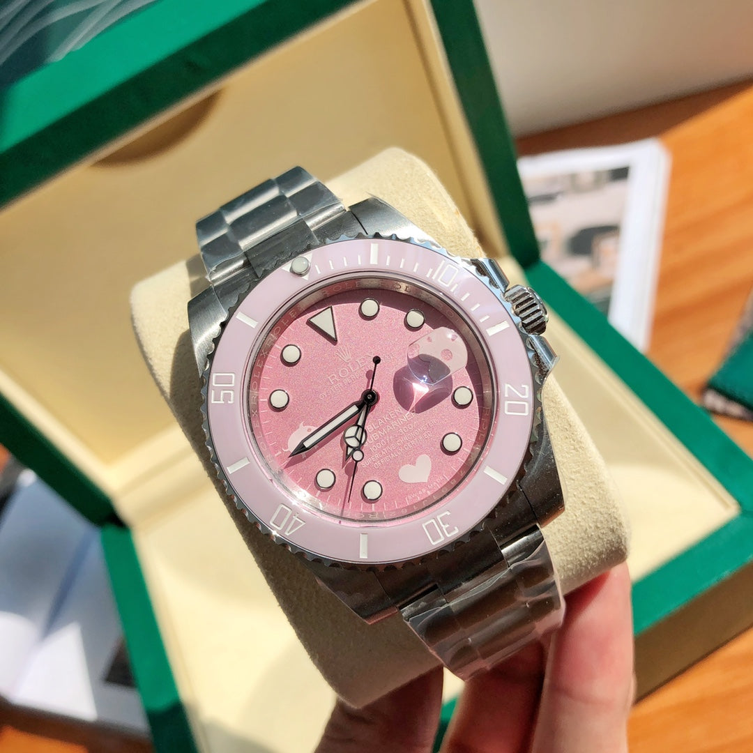 Rolex watch BLAKEN现量版 40mm表盘 粉色