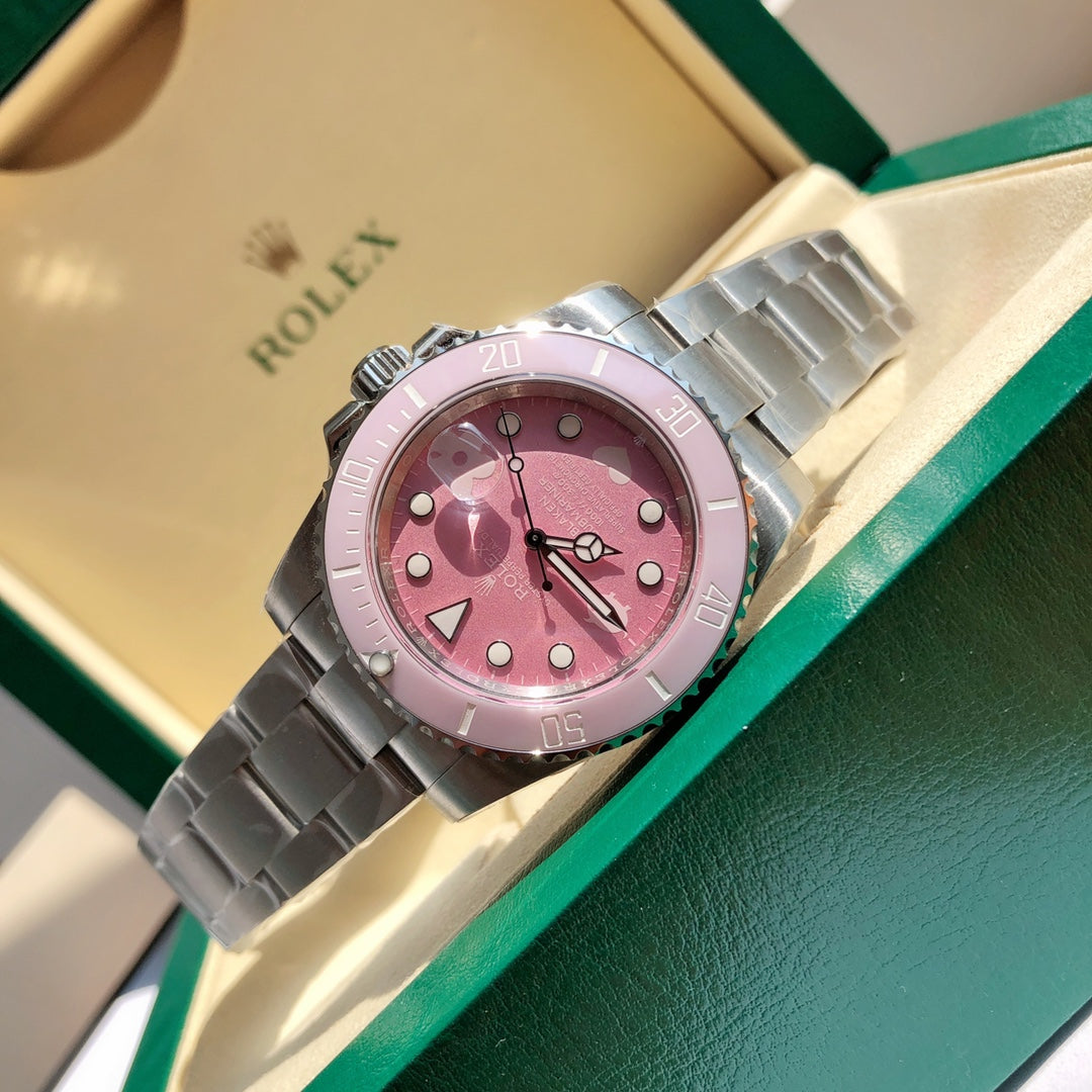 Rolex watch BLAKEN现量版 40mm表盘 粉色