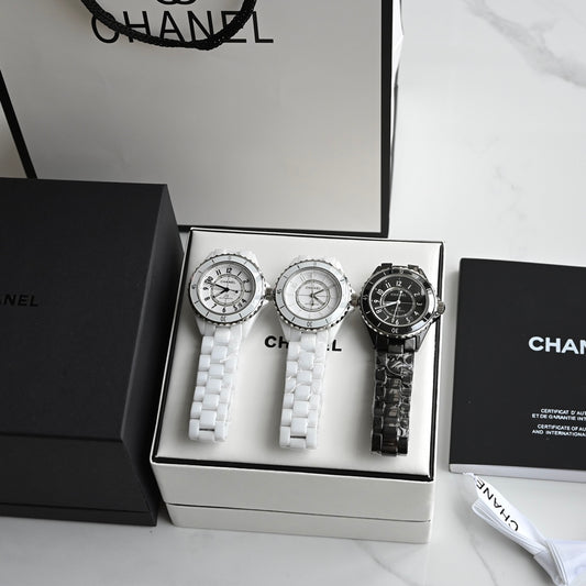 Chanel watch J12系列33mm钢盖女款腕表 3种颜色可以选择