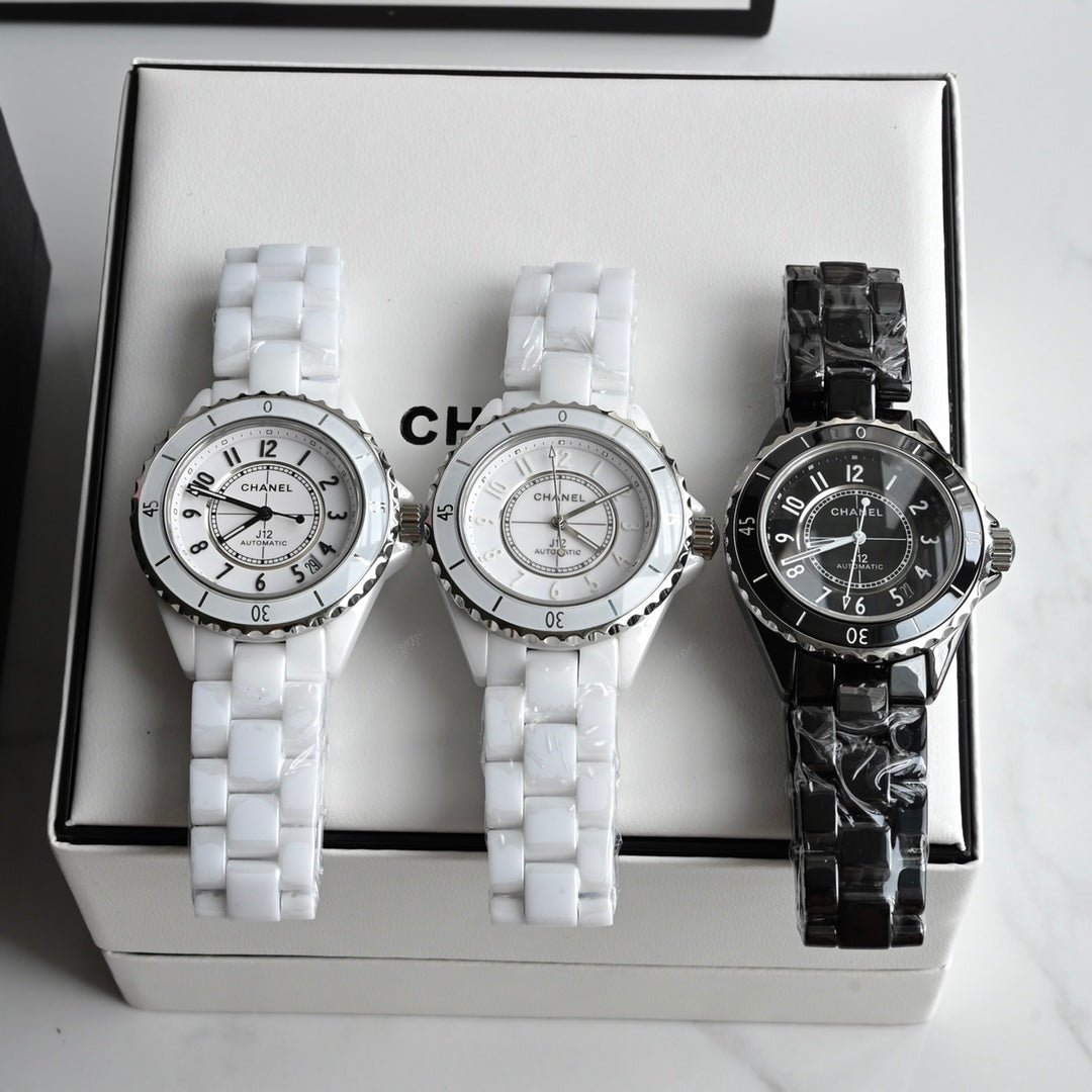 Chanel watch J12系列33mm钢盖女款腕表 3种颜色可以选择