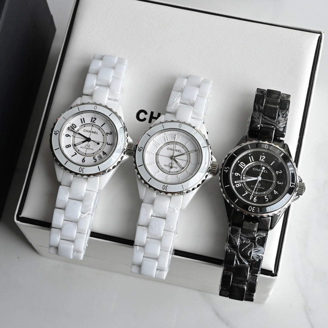Chanel watch J12系列33mm钢盖女款腕表 3种颜色可以选择