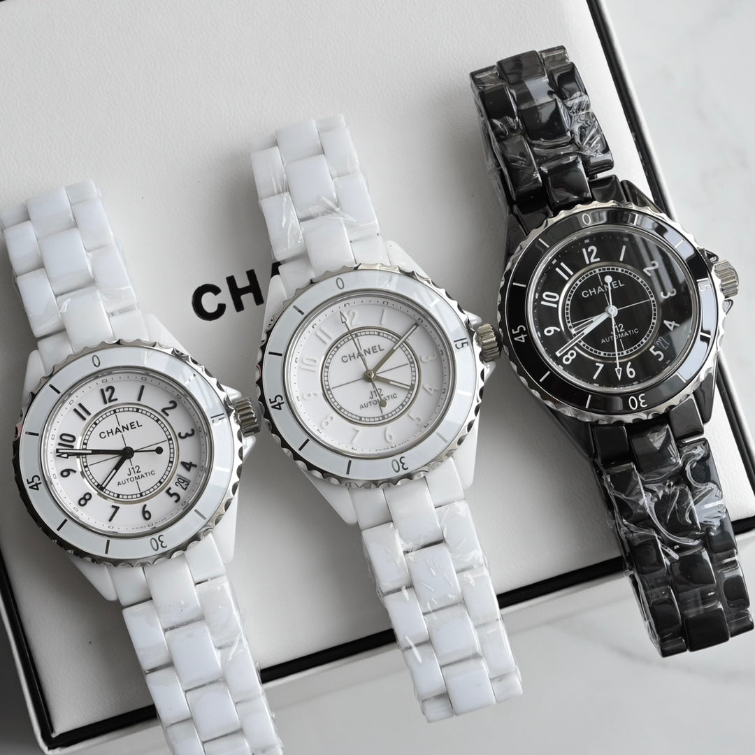 Chanel watch J12系列33mm钢盖女款腕表 3种颜色可以选择