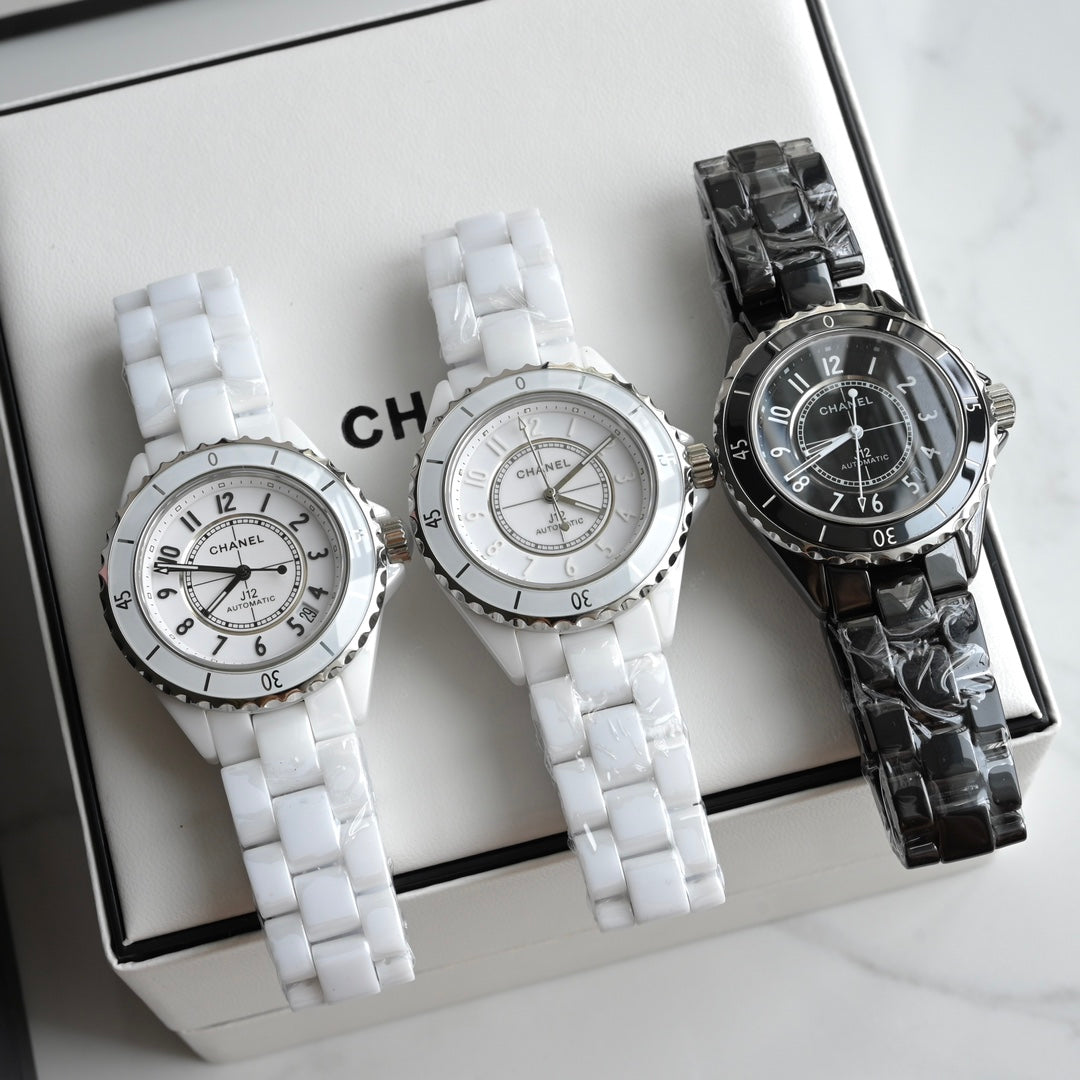 Chanel watch J12系列33mm钢盖女款腕表 3种颜色可以选择